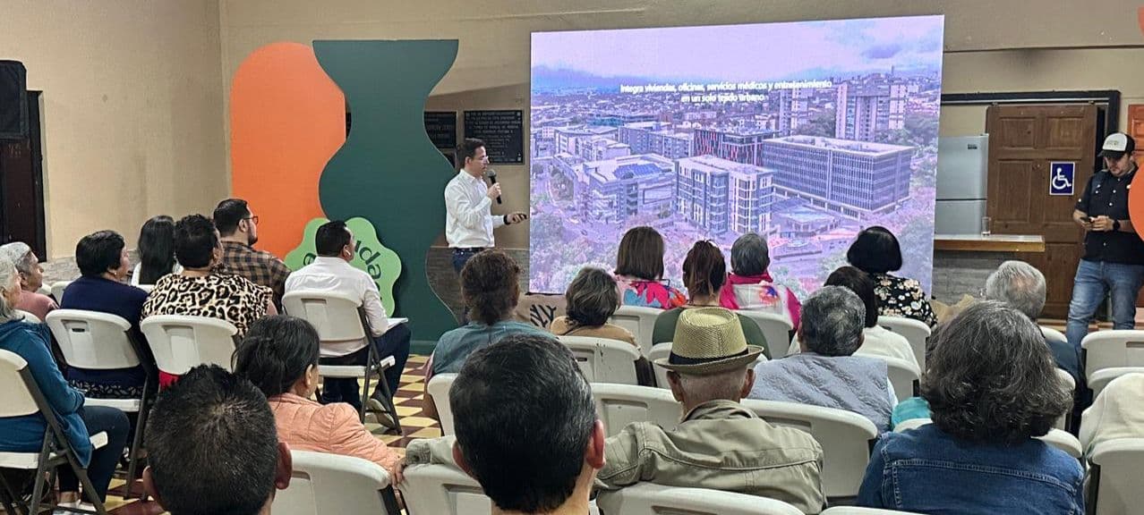 Savia se presentó a su nueva comunidad